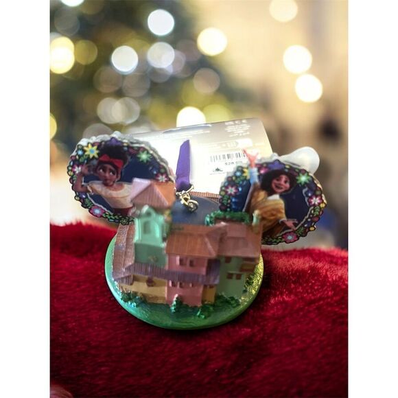 Disney Encanto Mirabel Light-Up Christmas Ornament 2023 Sketchbook Hat NWT - Picture 2 of 6